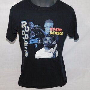 HTF Roddy Ricch Every Season Slaxers Mens L Black Graphic T Shirt